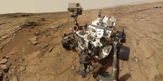 Le robot Curiosity, le 3 février 2013. © REUTERS/NASA