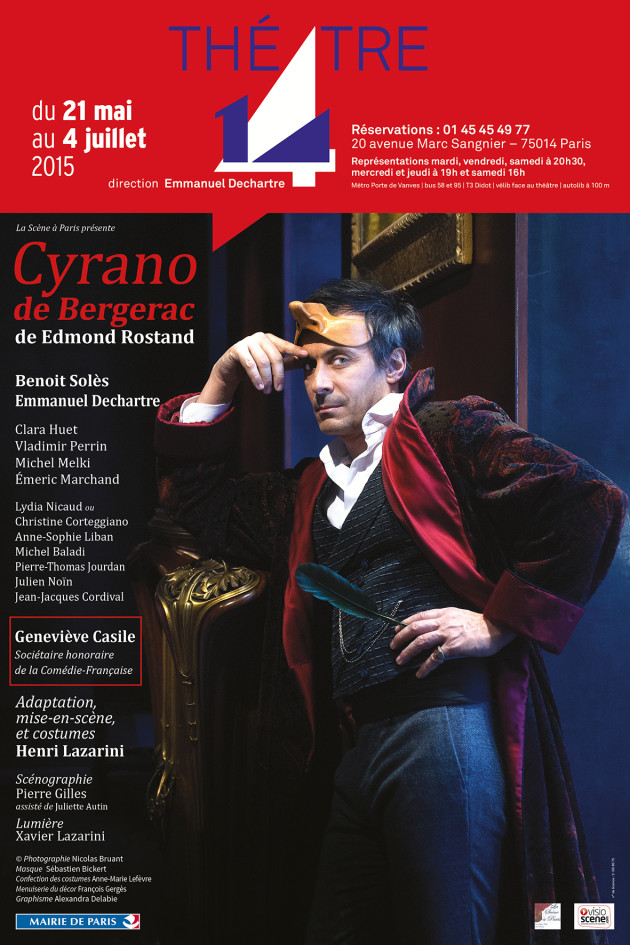 Comment Se Termine Cyrano De Bergerac Cyrano de Bergerac au Théâtre 14 - Planète Campus